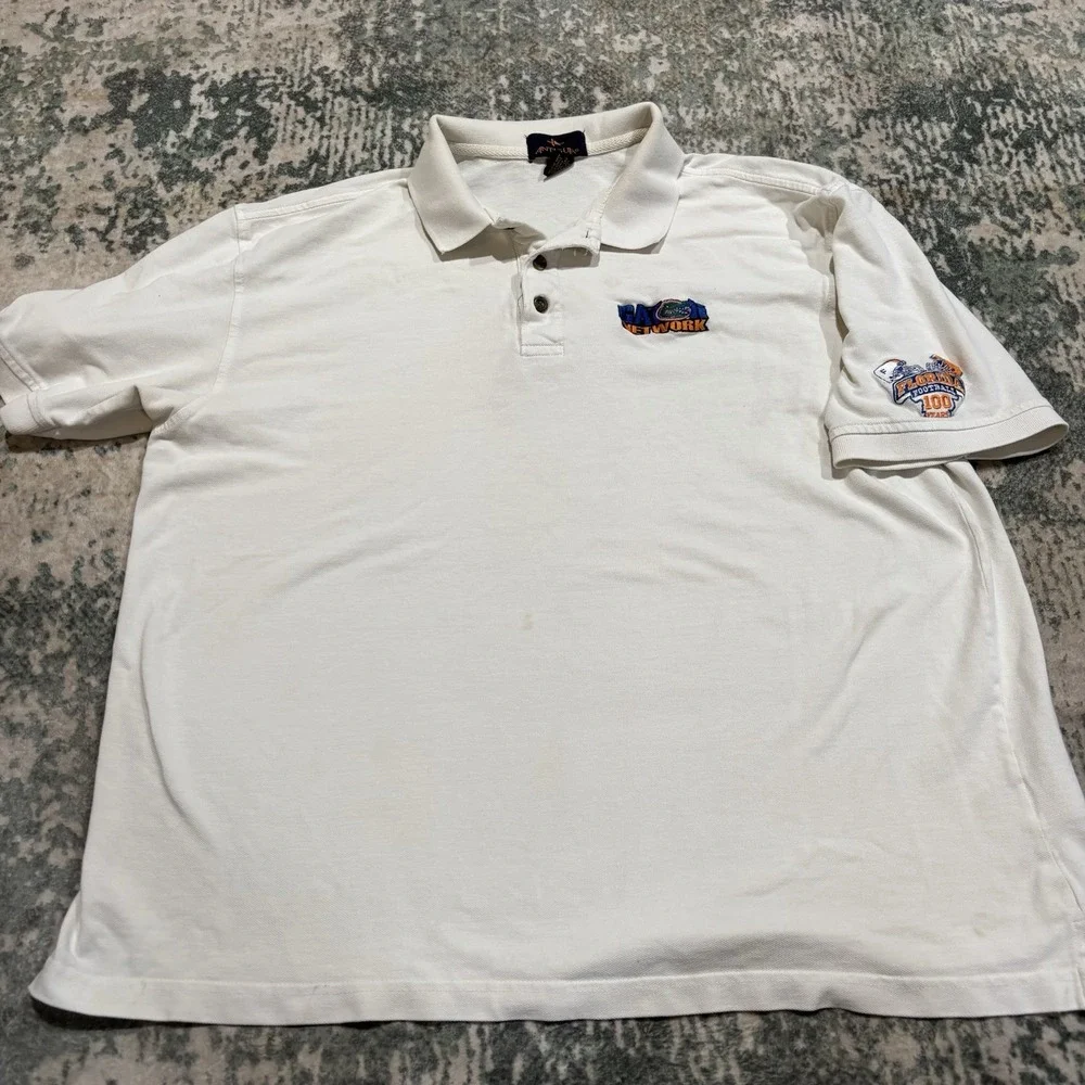 2006 University of Florida 100-Year Anniversary polo shirt XL Antigua